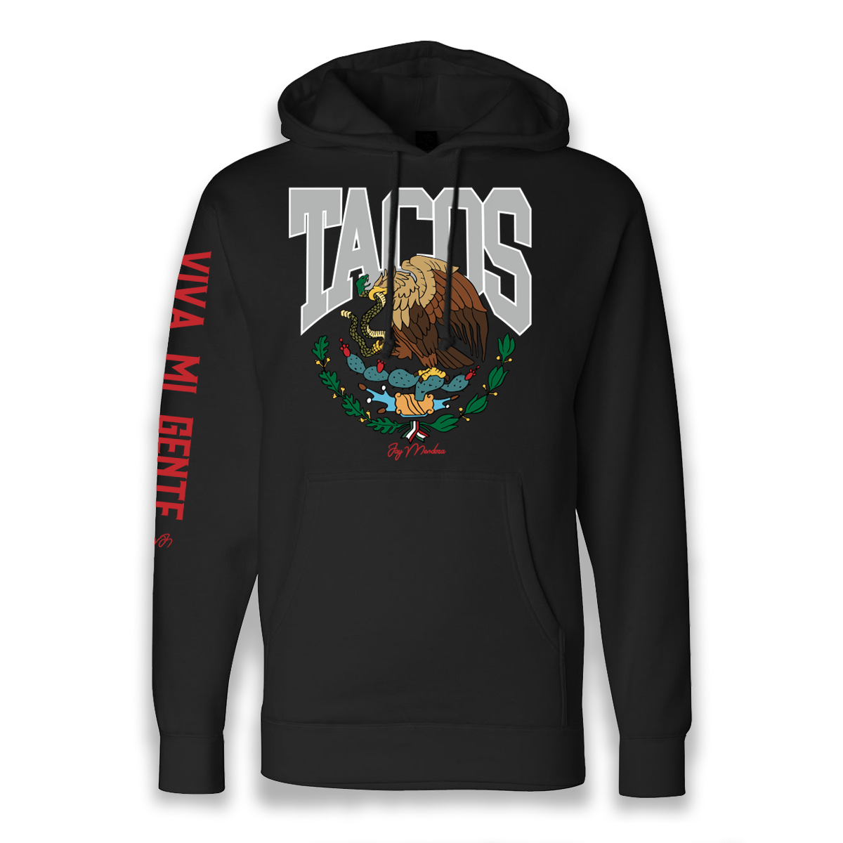 Tacos Heavyweight Hoodie in Black