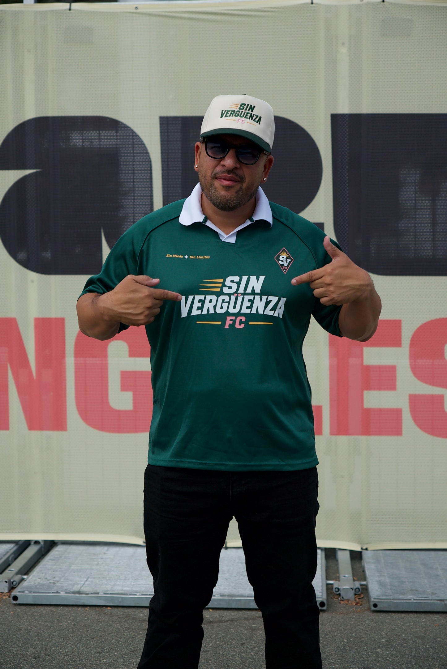Sin Vergüenza FC - Green Soccer Jersey