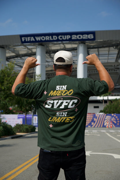 Sin Vergüenza FC - Green Oversized Tee